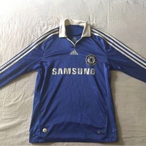 Chelsea Soccer jersey size medium long sleeve.